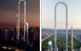 Tòa nhà dài nhất thế giới có thang máy uốn cong hình chữ U độc đáo