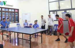 Giao hữu thể thao mừng Quốc khánh Việt Nam tại Lào