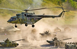 Nga và Belarus tập trận chung với nhiều phương tiện vũ khí hiện đại