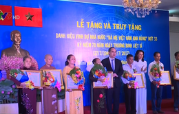 TP.HCM tặng và truy tặng danh hiệu Mẹ Việt Nam anh hùng
