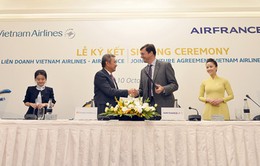 Vietnam Airlines ký kết hợp tác toàn diện với Air France