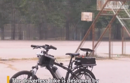 Trung Quốc phát minh xe đạp tự cân bằng