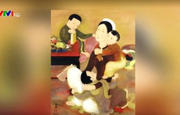 Bức tranh "Gia đình" của danh họa Lê Phổ được mua với giá 750.000 USD