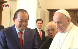 Phó Thủ tướng Thường trực Trương Hòa Bình thăm Tòa thánh Vatican