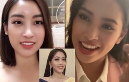 Hoa hậu Đỗ Mỹ Linh, Tiểu Vy tự quay clip chúc Phương Nga trước đêm Chung kết