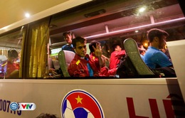 ẢNH: ĐT Việt Nam đã về nước để chuẩn bị cho trận gặp ĐT Campuchia