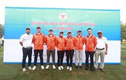 Trần Lê Duy Nhất và Tăng Thị Nhung dẫn đầu Bảng xếp hạng môn Golf Đại hội TTTQ 2018