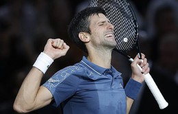 Vượt qua Federer, Djokovic giành quyền vào chung kết Paris Masters 2018