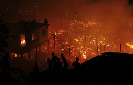 Hỏa hoạn nghiêm trọng thiêu rụi 600 ngôi nhà ở Brazil