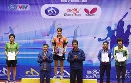 Giải bóng bàn các cây vợt xuất sắc toàn quốc năm 2018: Nguyễn Đức Tuân vô địch đơn nam, Nguyễn Thị Nga vô địch đơn nữ