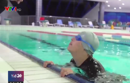 Nghị lực phi thường của vận động viên bơi lội mắc hội chứng Down