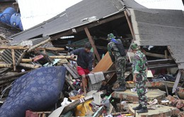Huy động máy bay không người lái tìm kiếm nạn nhân sóng thần ở Indonesia