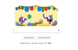Google thay đổi doodle đặc biệt chào đón giao thừa và năm mới 2019