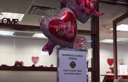 Văn phòng đăng ký kết hôn ở sân bay thành phố Las Vegas, Mỹ
