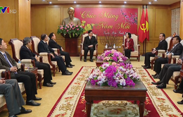 Đồng chí Trương Thị Mai tiếp Hội trưởng Hội thánh Tin Lành Việt Nam