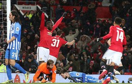 Lukaku và Matic tỏa sáng, Manchester United vào bán kết FA Cup 2018