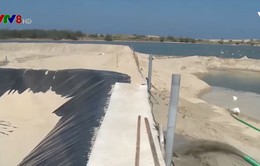 Phú Yên: Nhiều hộ cải tạo hồ nuôi tôm cao triều bằng cách bơm hút cát trái phép