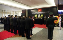 Trang trọng lễ viếng nguyên Thủ tướng Phan Văn Khải tại Hà Nội