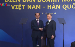 Chủ tịch nước Trần Đại Quang dự Diễn đàn doanh nghiệp Việt Nam - Hàn Quốc