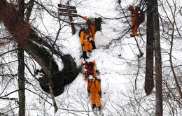 Nhật Bản giải cứu 13 nạn nhân leo núi bị mắc kẹt