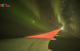 Một hành khách may mắn chứng kiến hiện tượng cực quang khi đi máy bay