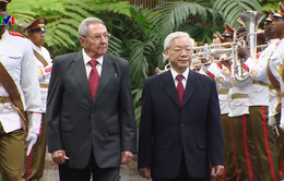 Lễ đón Tổng Bí thư Nguyễn Phú Trọng tại Cuba
