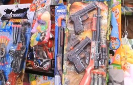 Dễ dàng mua bán các loại đồ chơi bạo lực tại chùa Hương