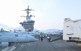 Video: Tận mắt chiêm ngưỡng Tàu sân bay USS Carl Vinson