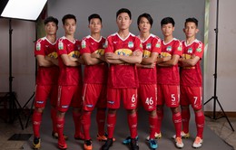ẢNH: Chiêm ngưỡng Xuân Trường, Công Phượng, Văn Thanh và các cầu thủ HAGL trong áo đấu mới mùa giải 2018
