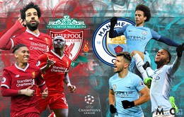 Tứ kết Champions League, 1h45 ngày 11/4: Man City - Liverpool
