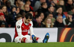 Arsenal mất Mkhitaryan đến hết giải Ngoại hạng Anh