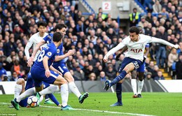 ĐHTB vòng 32 Ngoại hạng Anh: Tottenham thống trị sau đại thắng Chelsea