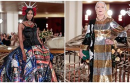 Show Dolce & Gabbana: Khi siêu mẫu "báo đen" kết hợp cùng người mẫu U50