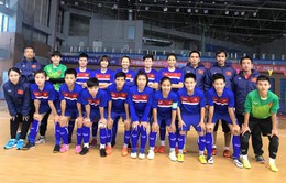 ĐT Futsal nữ Việt Nam thất bại trước Trung Quốc ở hiệp phụ trong trận giao hữu đầu tiên