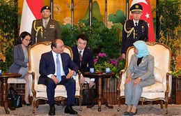 Thủ tướng hội kiến Tổng thống Singapore