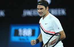 Thắng nhanh Gasquet, Federer thẳng tiến vào vòng 4 Australia mở rộng 2018