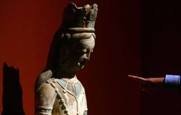 Bất ngờ phát hiện cả kho tàng cổ vật nằm bên trong pho tượng Phật 700 năm tuổi