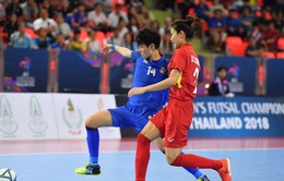 ĐT futsal nữ Việt Nam giành hạng tư châu Á sau thất bại trước Thái Lan trong loạt đá luân lưu