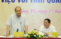 Thủ tướng làm việc với tỉnh Quảng Trị