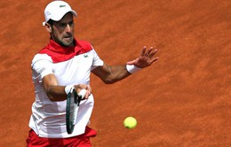 Giải Rome mở rộng 2018: Novak Djokovic tiến vào tứ kết