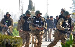Pakistan tiêu diệt 5 đối tượng đang thực hiện vụ tấn công liều chết
