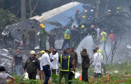 Tai nạn máy bay ở Cuba: Hơn 100 người chết, 3 người nguy kịch