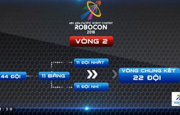 Robocon Việt Nam 2018: Xem lại những trận đấu bảng 1 và 2 vòng loại II phía Bắc
