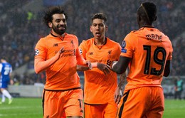 Salah, Mane và Firmino phá vỡ kỷ lục của bộ ba "BBC" tại Champions League
