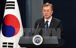 Ông Moon Jae-in nhận được sự tín nhiệm cao nhất trong các đời Tổng thống Hàn Quốc