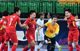 ĐT futsal nữ Việt Nam giành quyền vào bán kết VCK Futsal nữ châu Á 2018