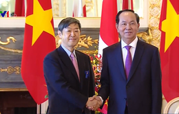Chủ tịch nước Trần Đại Quang tiếp Chủ tịch JICA Nhật Bản
