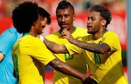 Giao hữu quốc tế: Neymar lại lập công, Brazil đè bẹp Áo