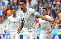 Kết quả Ai Cập 0-1 Uruguay, bảng A FIFA World Cup™  2018: Chiến thắng phút 89!