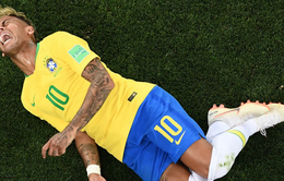 FIFA World Cup™ 2018: Neymar "bầm dập" vì kỷ lục... bị phạm lỗi nhiều nhất trong 20 năm qua